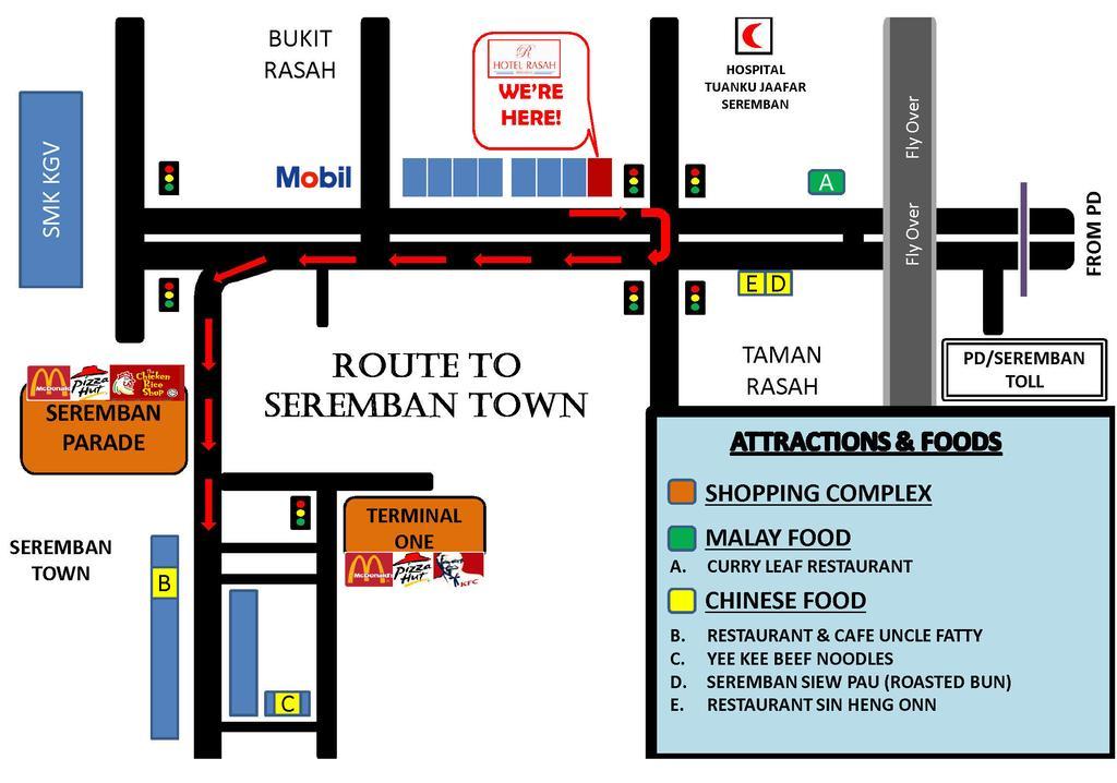 Hotel Rasah Seremban Ngoại thất bức ảnh